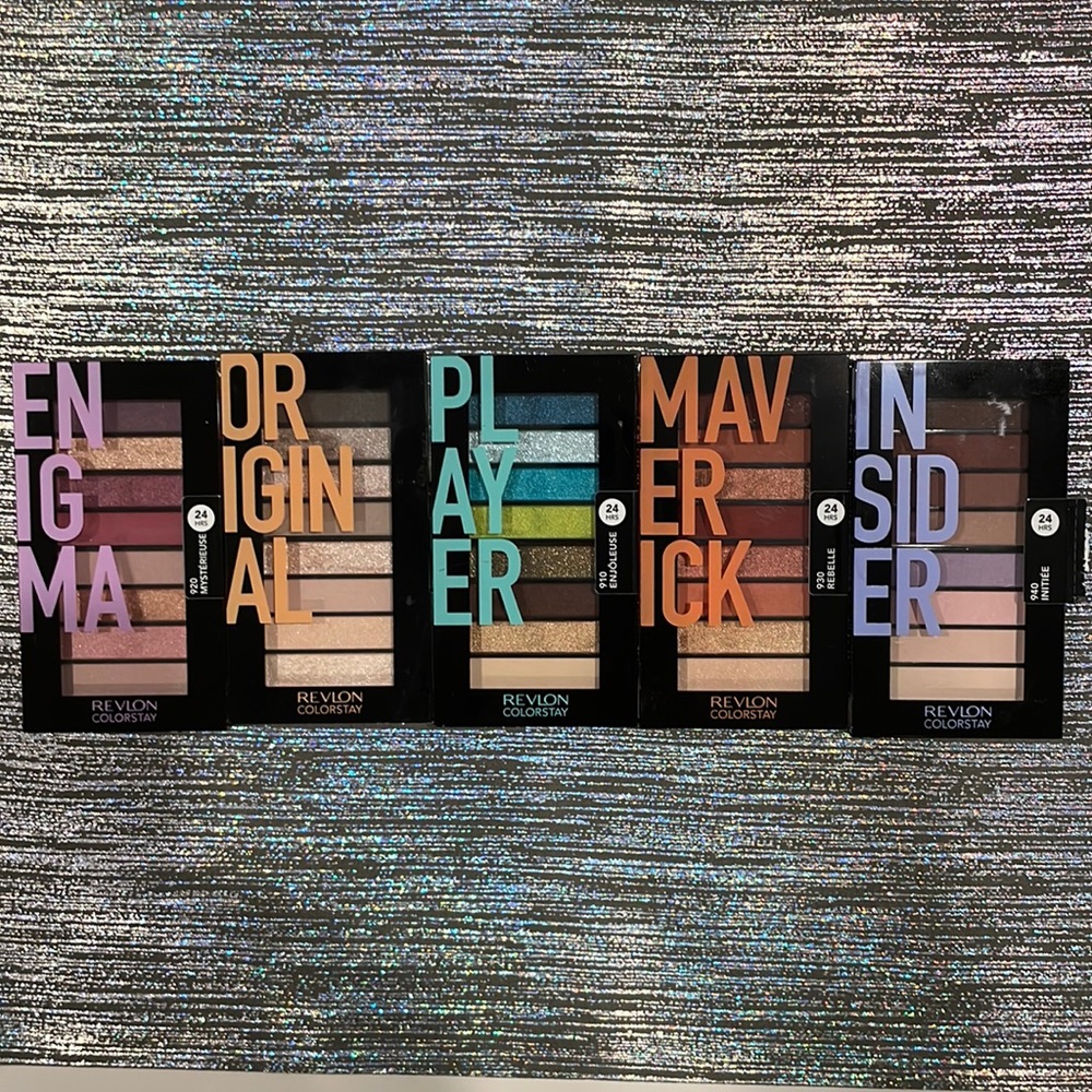 Revlon ColorStay Looks Book Eye Shadow Palettes Collection